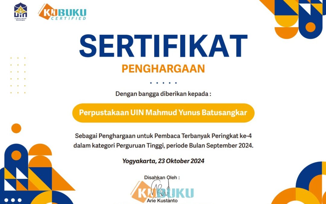 Penghargaan Perpustakaan
